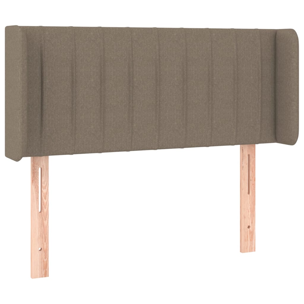 vidaXL Κεφαλάρι με Πτερύγια Taupe 83x16x78/88 εκ. Υφασμάτινο