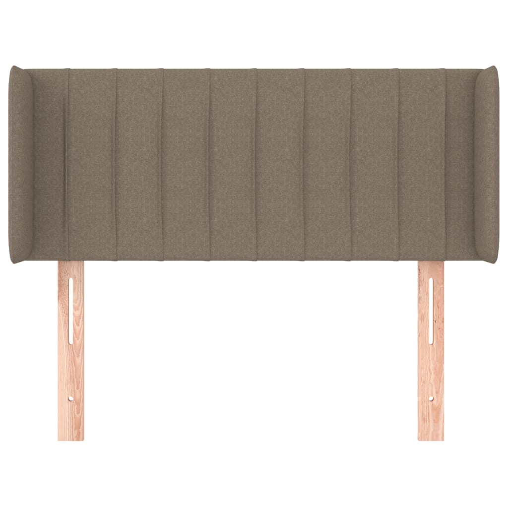 vidaXL Κεφαλάρι με Πτερύγια Taupe 83x16x78/88 εκ. Υφασμάτινο