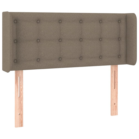 vidaXL Κεφαλάρι με Πτερύγια Taupe 103x16x78/88 εκ. Υφασμάτινο