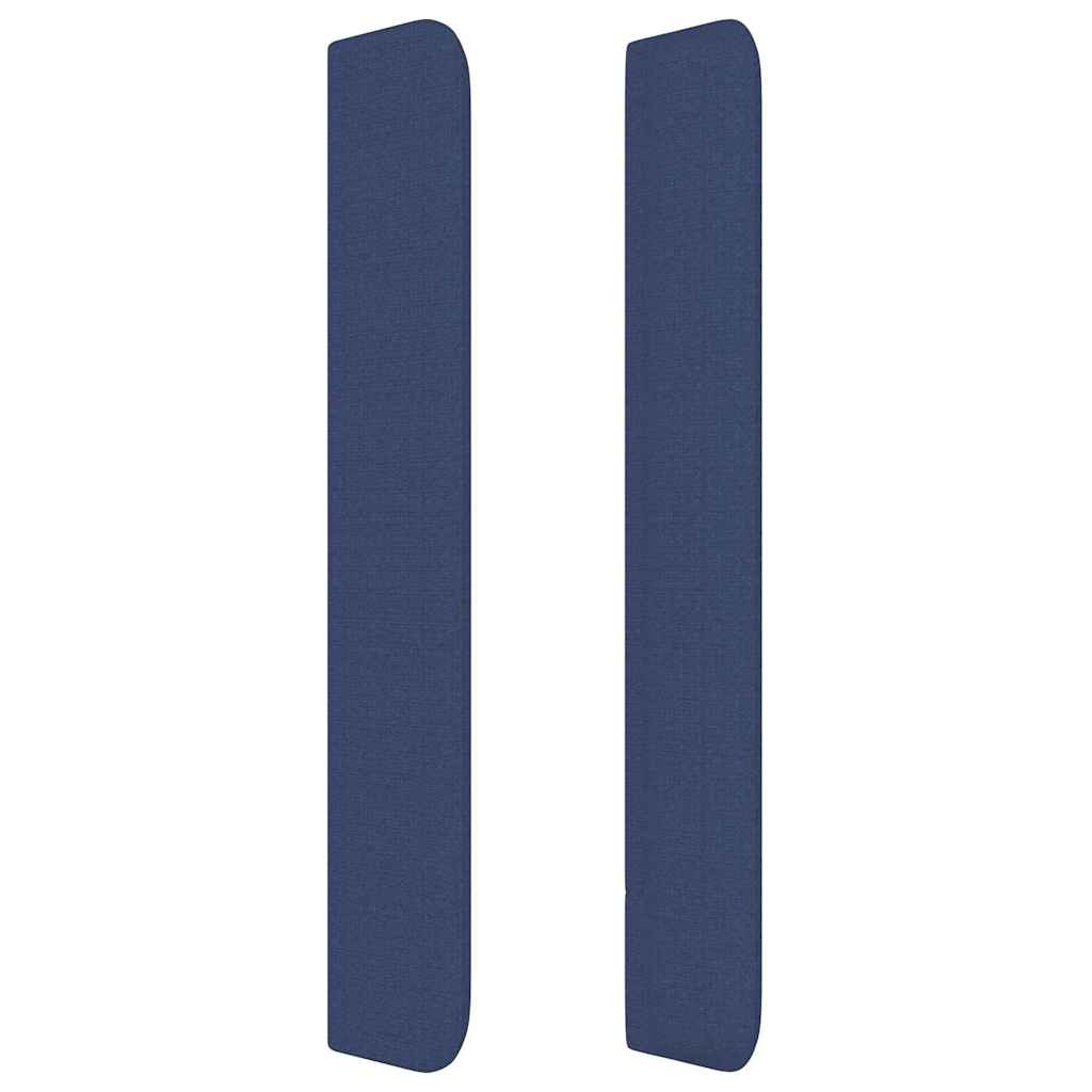 vidaXL Κεφαλάρι με Πτερύγια Μπλε 183x16x118/128 εκ. Υφασμάτινο