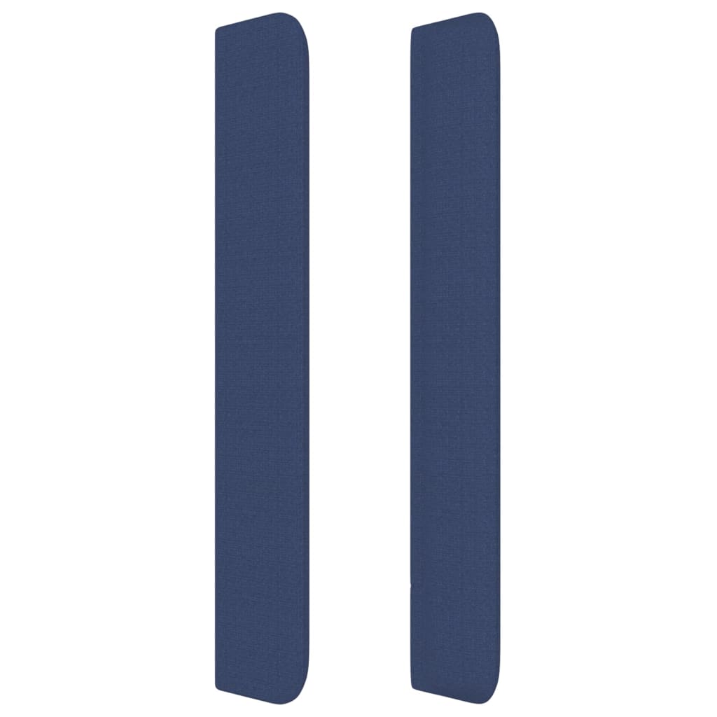 vidaXL Κεφαλάρι με Πτερύγια Μπλε 163x16x118/128 εκ. Υφασμάτινο