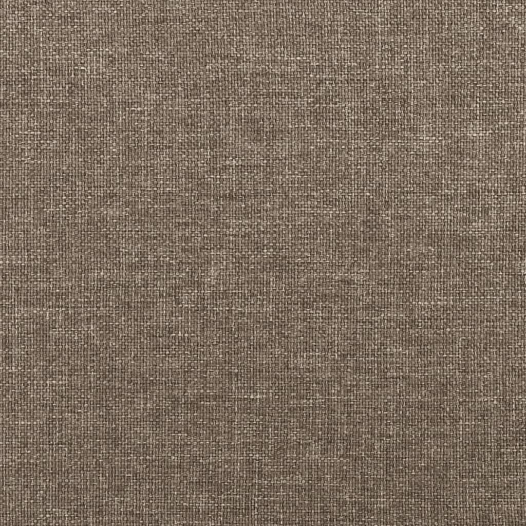 vidaXL Κεφαλάρι με Πτερύγια Taupe 183x16x118/128 εκ. Υφασμάτινο