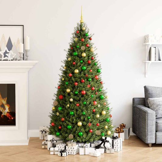 vidaXL Μπάλες Χριστουγεν. 112 τεμ. Κόκκινο/Πράσινο/Χρυσό Πολυστυρένιο