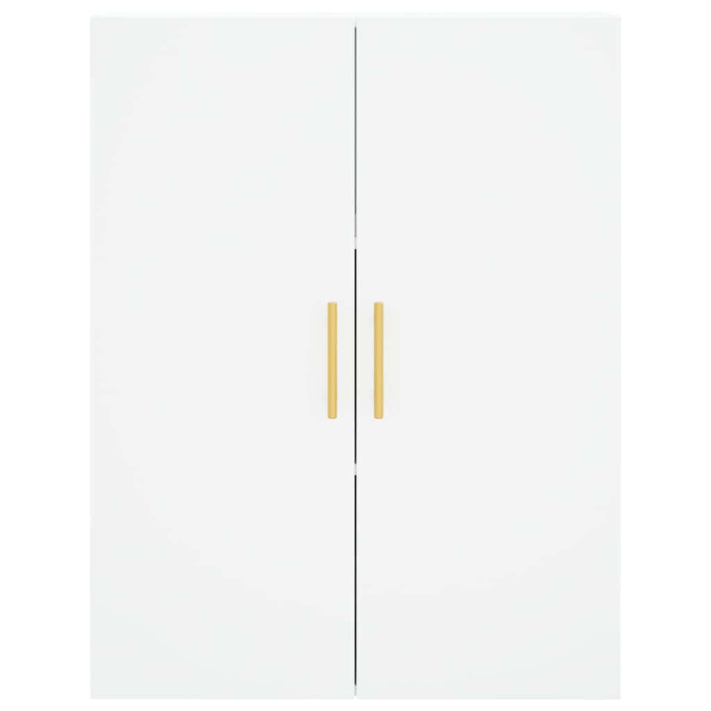 vidaXL Ντουλάπι Λευκό 69,5x34x180 εκ. από Επεξεργασμένο Ξύλο