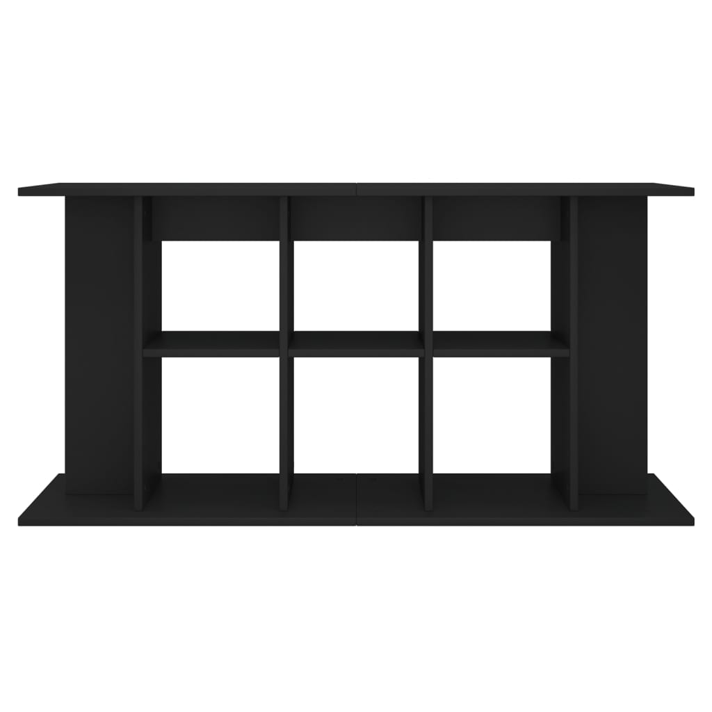 vidaXL Βάση Ενυδρείου Μαύρη 120 x 40 x 60 εκ. από Επεξεργασμένο Ξύλο