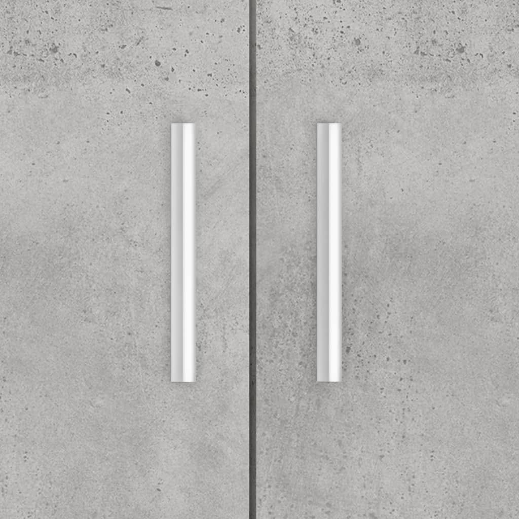 vidaXL Βάση Ενυδρείου Γκρι από Σκυρόδεμα 81 x 36 x 73 εκ. από Τεχνητό Ξύλο