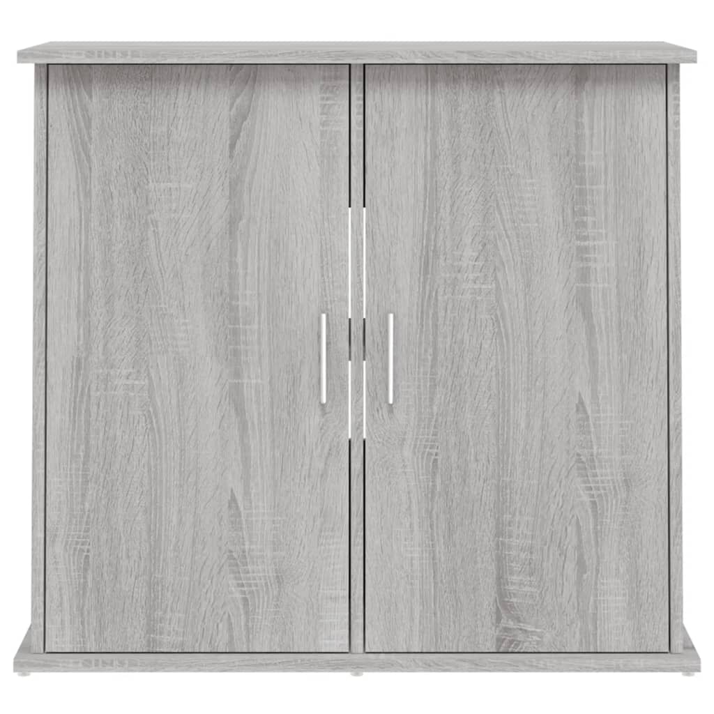 vidaXL Βάση Ενυδρείου Γκρι Sonoma 81x36x73 εκ. από Επεξεργασμένο Ξύλο