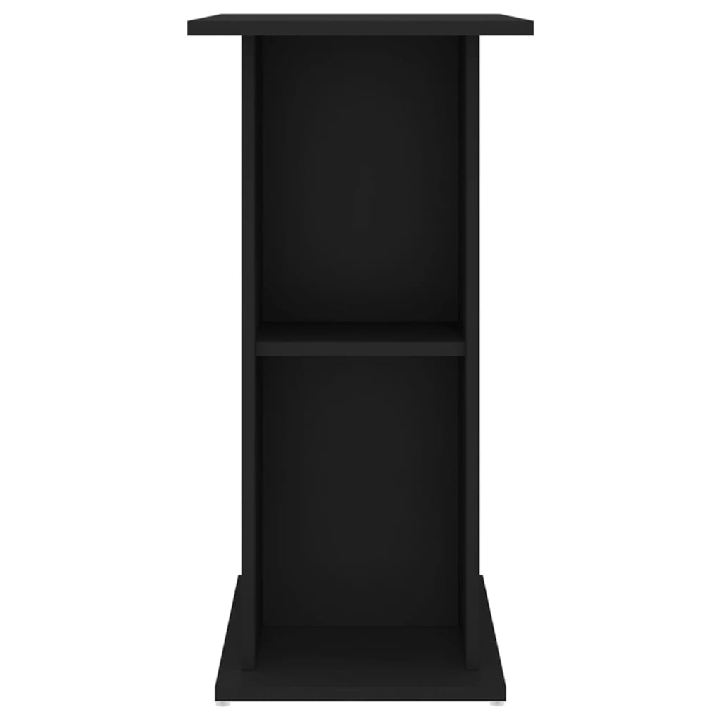 vidaXL Βάση Ενυδρείου Μαύρη 75x36x72,5 εκ. από Επεξεργασμένο Ξύλο
