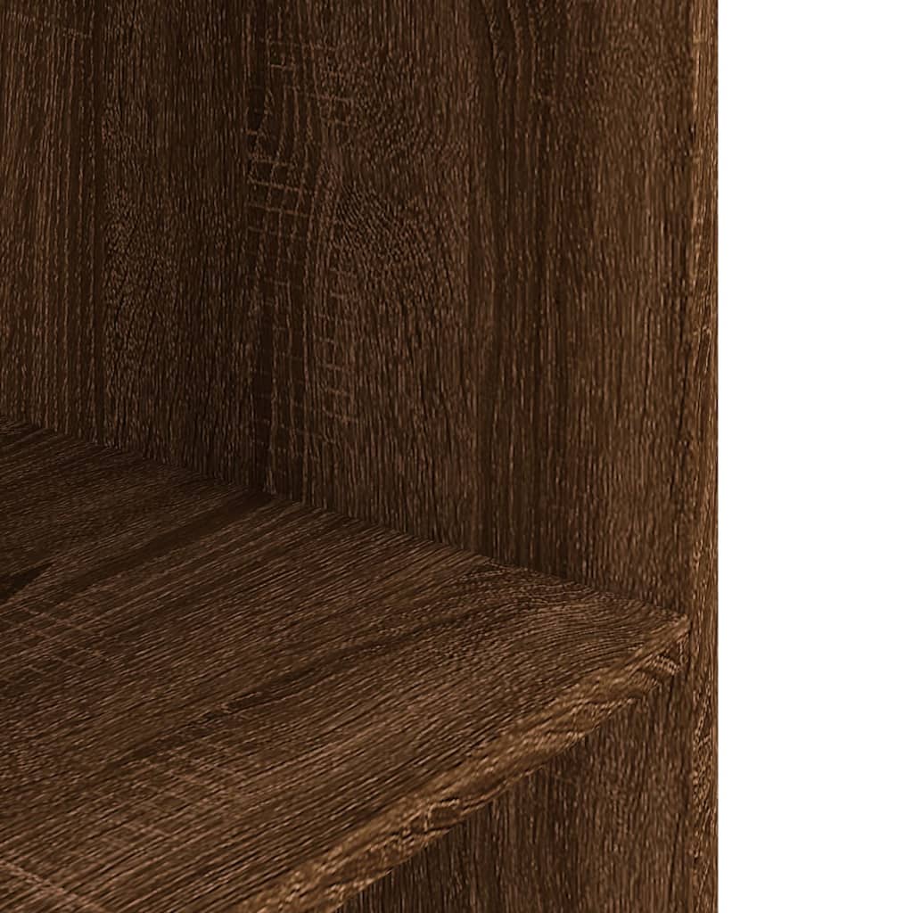 vidaXL Βάση Ενυδρείου Καφέ Δρυς 75x36x72,5 εκ. Επεξεργασμένο Ξύλο
