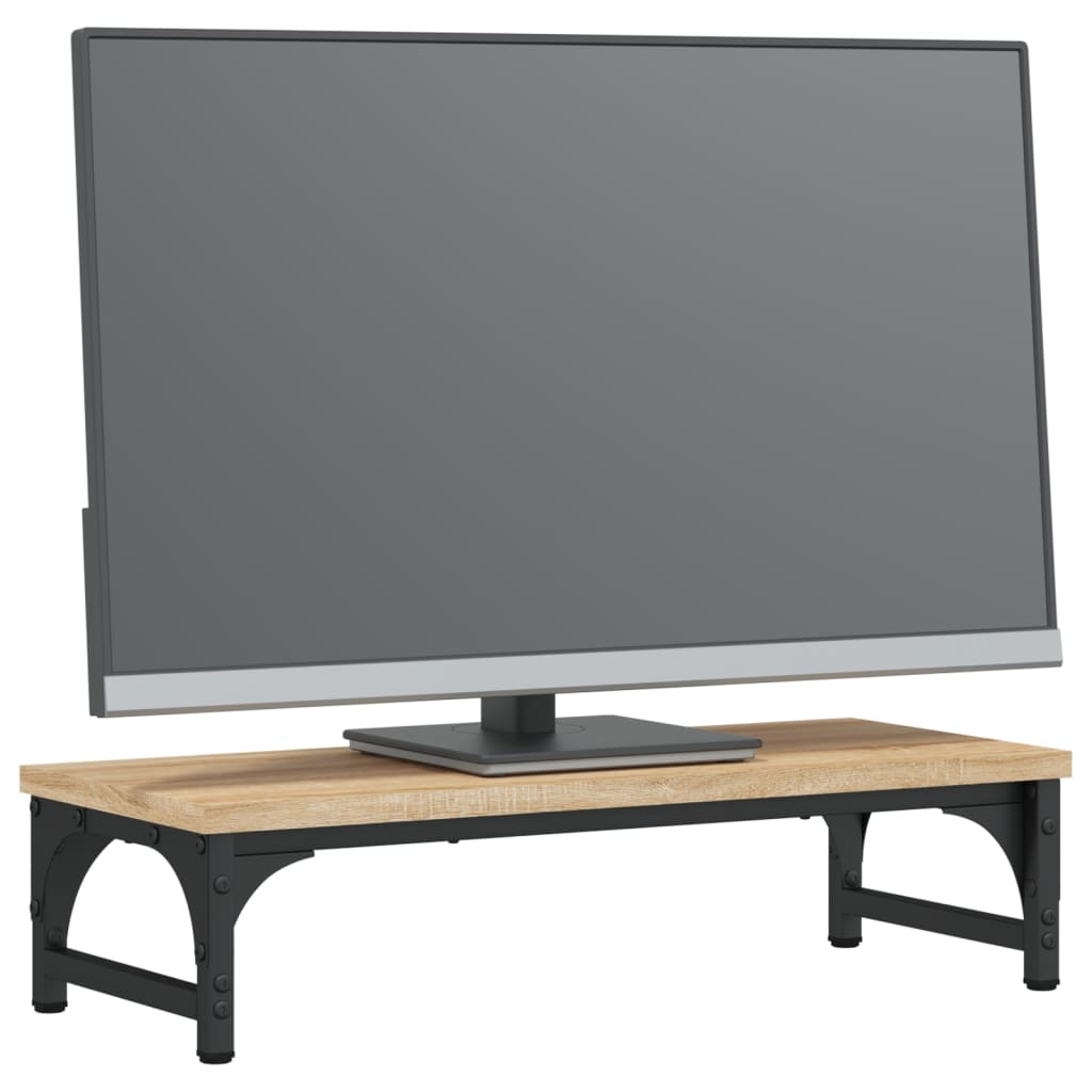 vidaXL Βάση Οθόνης Sonoma Δρυς 55 x 23 x 14 εκ. από Επεξεργασμένο Ξύλο