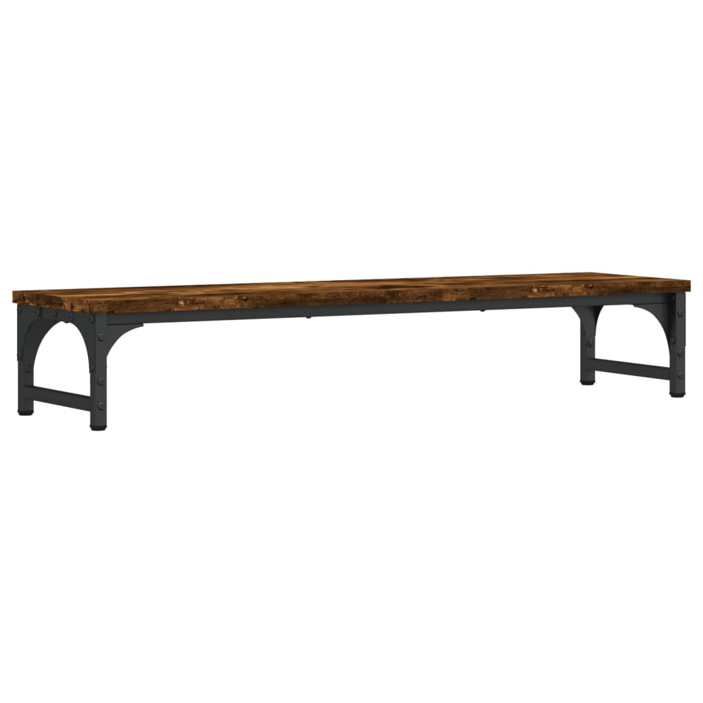 vidaXL Βάση Οθόνης Καπνιστή Δρυς 85x23x15,5 εκ. από Επεξεργασμένο Ξύλο