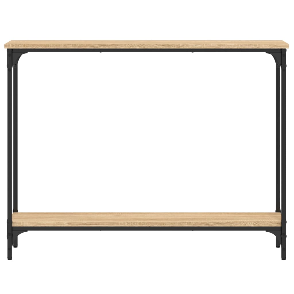 vidaXL Τραπέζι Κονσόλα Sonoma Δρυς 100x22,5x75 εκ. Επεξεργασμένο Ξύλο