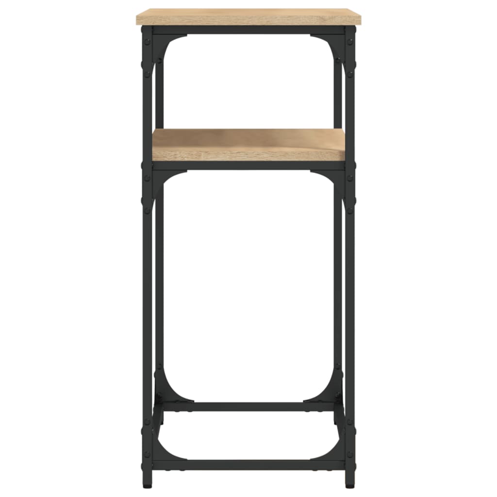 vidaXL Τραπέζι Κονσόλα Sonoma Δρυς 75x35,5x75 εκ. Επεξεργασμένο Ξύλο