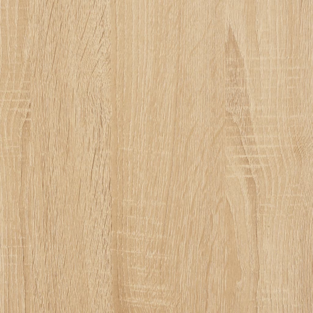 vidaXL Τραπέζι Κονσόλα Sonoma Δρυς 75x35,5x75 εκ. Επεξεργασμένο Ξύλο