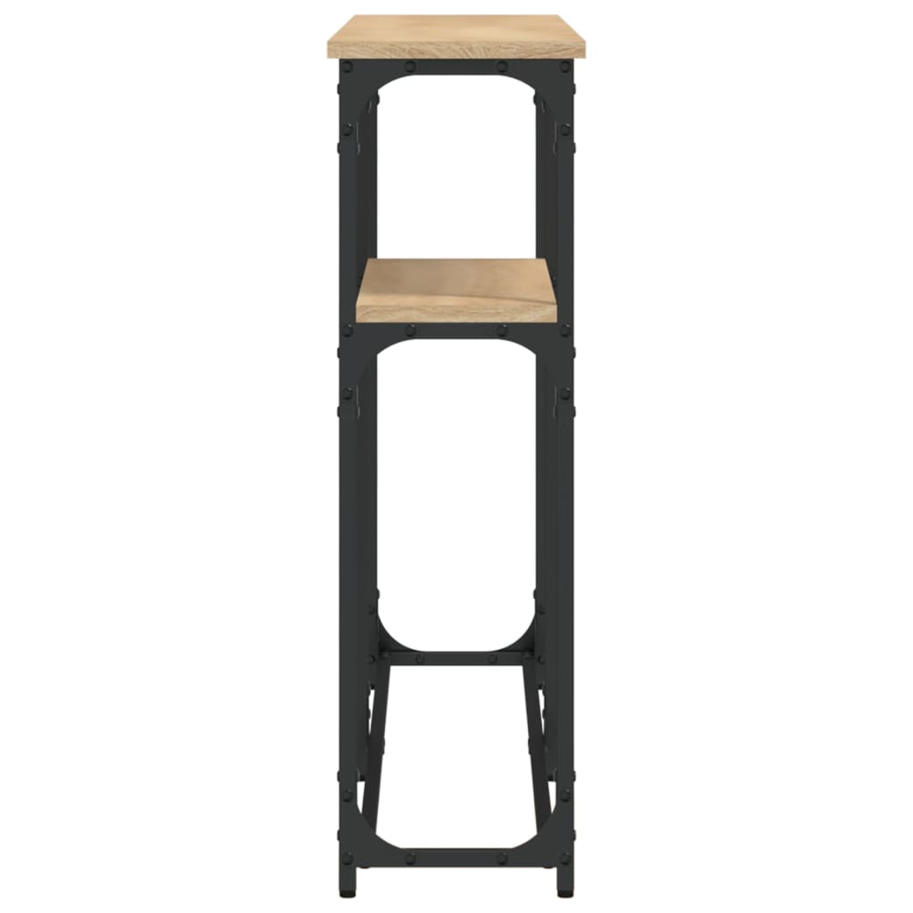 vidaXL Τραπέζι Κονσόλα Sonoma Δρυς 145x22,5x75 εκ. Επεξεργασμένο Ξύλο