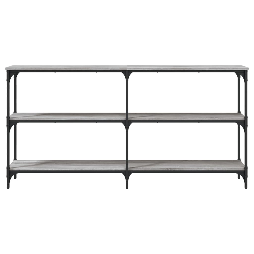 vidaXL Τραπέζι Κονσόλα Γκρι Sonoma 150x29x75 εκ. Επεξεργασμένο Ξύλο