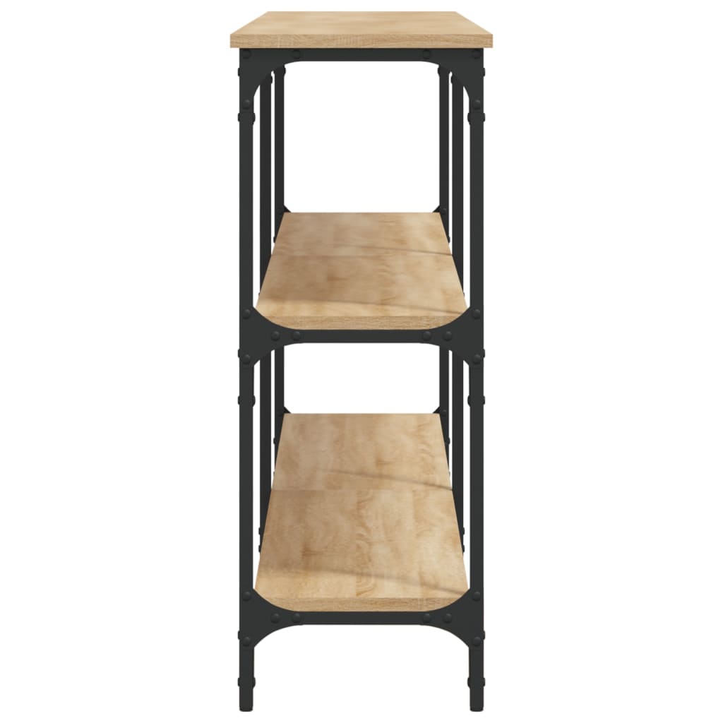 vidaXL Τραπέζι Κονσόλα Sonoma Δρυς 200x29x75 εκ. Επεξεργασμένο Ξύλο