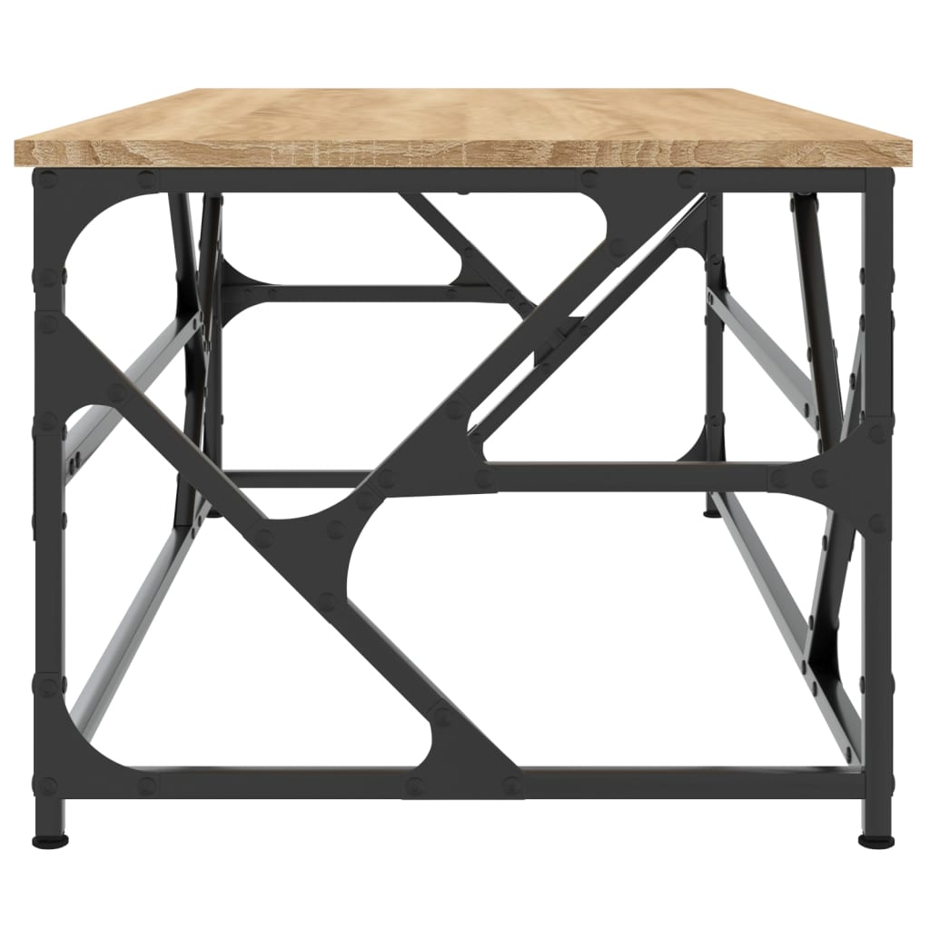 vidaXL Τραπεζάκι Σαλονιού Sonoma Δρυς 100x50x40 εκ. Επεξεργασμένο Ξύλο