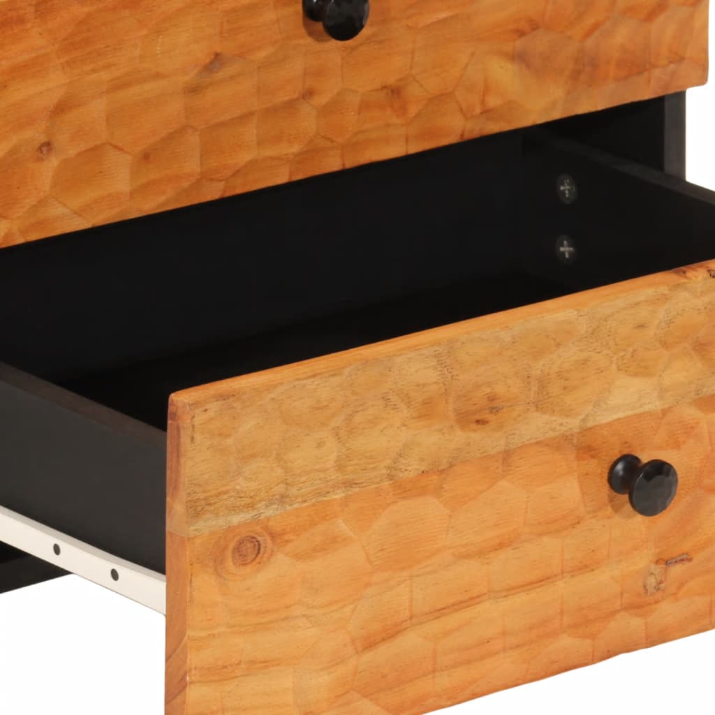 vidaXL Κομοδίνο 50 x 33 x 60 εκ. από Μασίφ Ξύλο Ακακίας