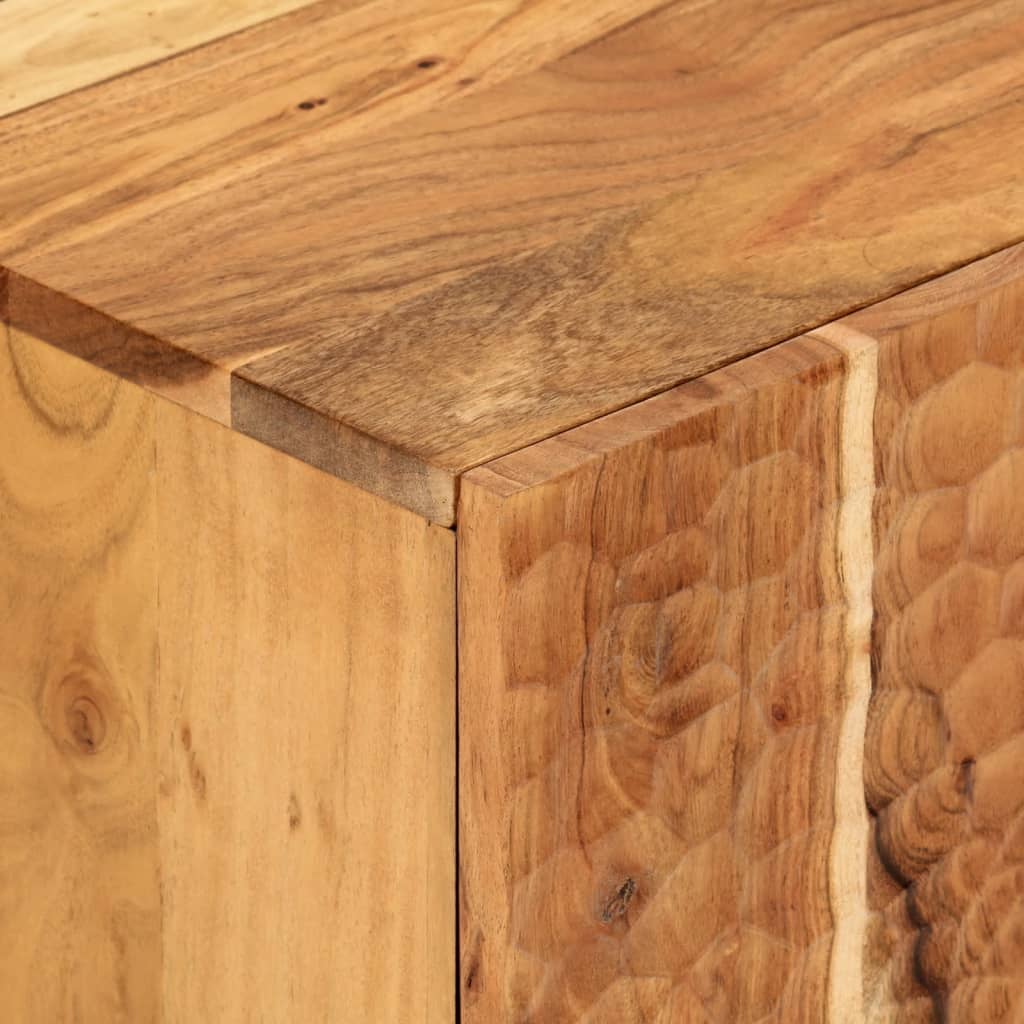 vidaXL Έπιπλο Τηλεόρασης 80 x 33 x 46 εκ. από Μασίφ Ξύλο Ακακίας