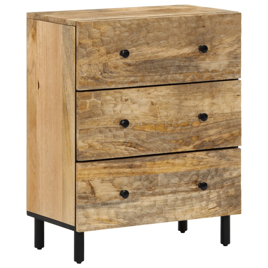 vidaXL Βοηθητικό Ντουλάπι 60 x 33 x 75 εκ. από Μασίφ Ξύλο Μάνγκο
