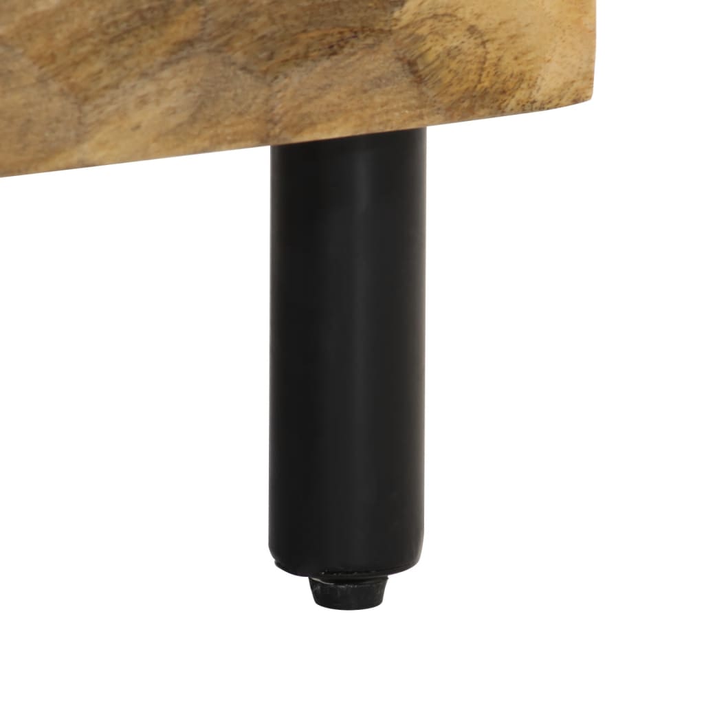 vidaXL Έπιπλο Τηλεόρασης 100 x 33 x 46 εκ. από Μασίφ Ξύλο Μάνγκο