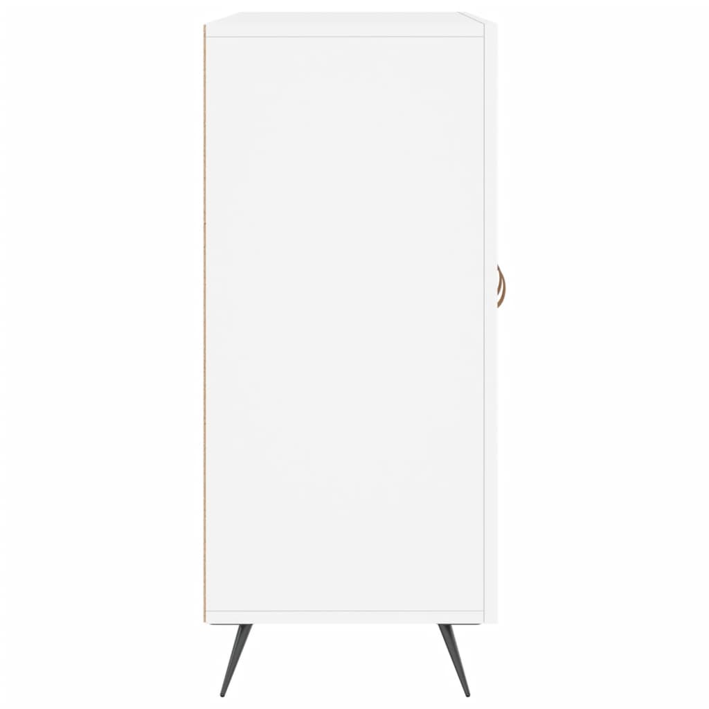 vidaXL Μπουφές Λευκός 90 x 34 x 80 εκ. από Επεξεργασμένο Ξύλο