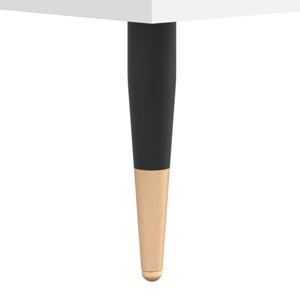 vidaXL Μπουφές Λευκός 90 x 34 x 80 εκ. από Επεξεργασμένο Ξύλο