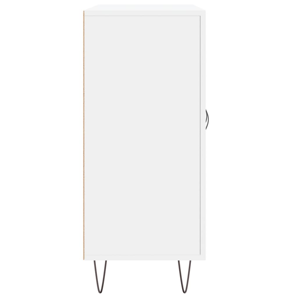 vidaXL Μπουφές Λευκός 90 x 34 x 80 εκ. από Επεξεργασμένο Ξύλο