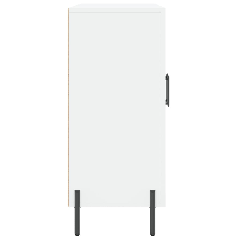 vidaXL Μπουφές Λευκός 90 x 34 x 80 εκ. από Επεξεργασμένο Ξύλο