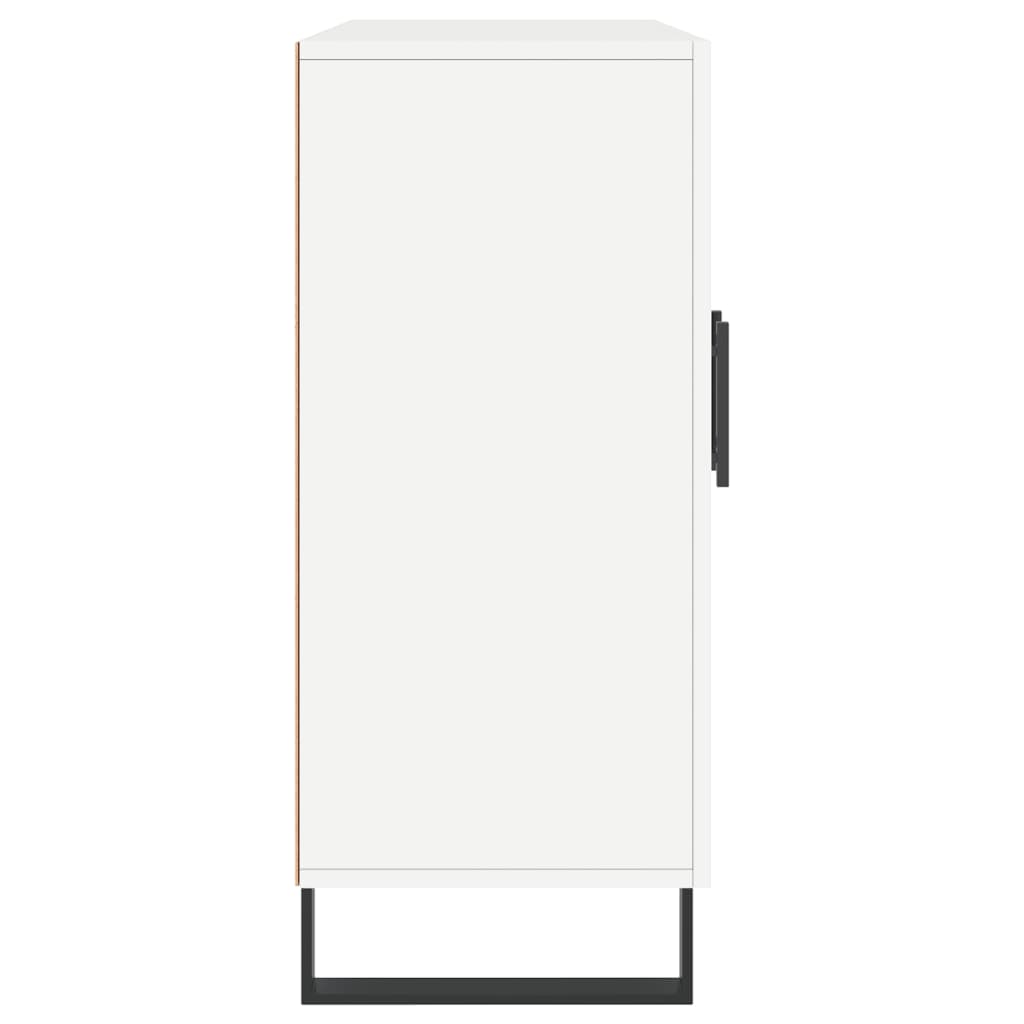 vidaXL Μπουφές Λευκός 90 x 34 x 80 εκ. από Επεξεργασμένο Ξύλο