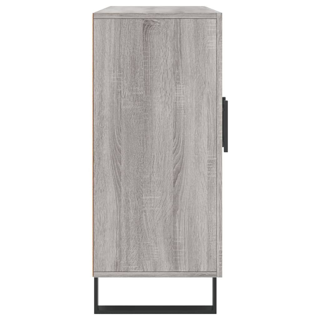 vidaXL Ντουλάπι Γκρι Sonoma 90 x 34 x 80 εκ. από Επεξεργασμένο Ξύλο