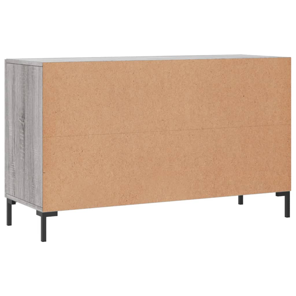 vidaXL Μπουφές Γκρι Sonoma 100 x 36 x 60 εκ. από Επεξεργασμένο Ξύλο