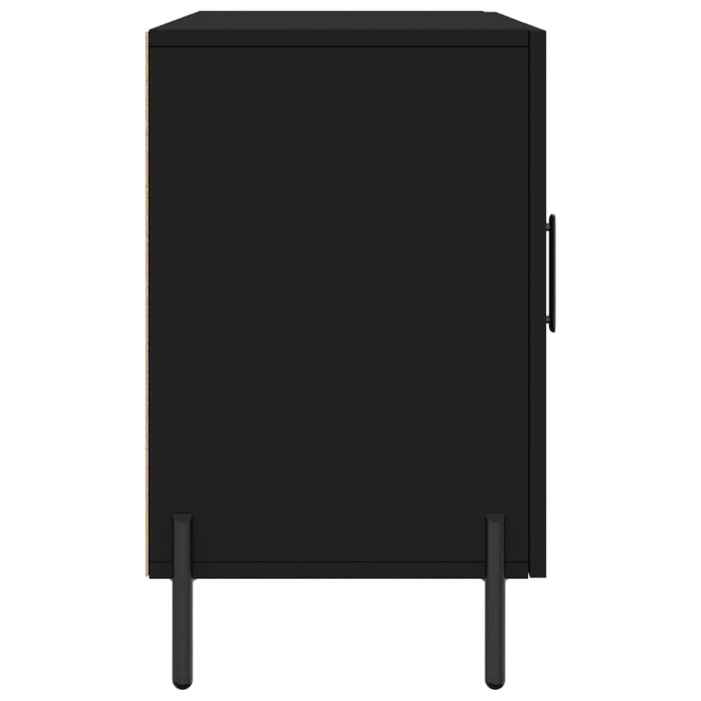 vidaXL Ντουλάπι Μαύρο 100x36x60 εκ. από Επεξεργασμένο Ξύλο