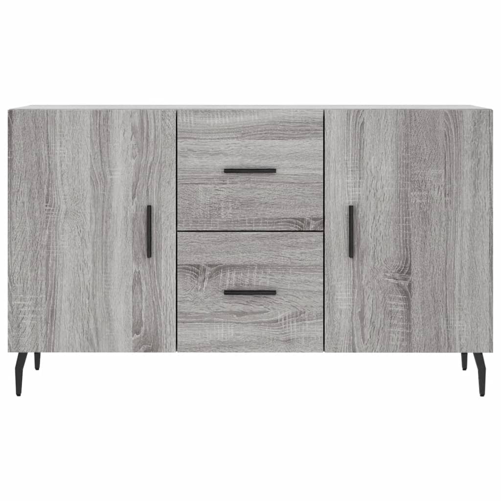 vidaXL Μπουφές Γκρι Sonoma 100 x 36 x 60 εκ. από Επεξεργασμένο Ξύλο