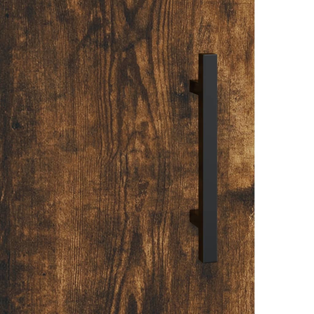 vidaXL Μπουφές Καπνιστή Δρυς 100 x 36 x 60 εκ. Επεξεργασμένο Ξύλο