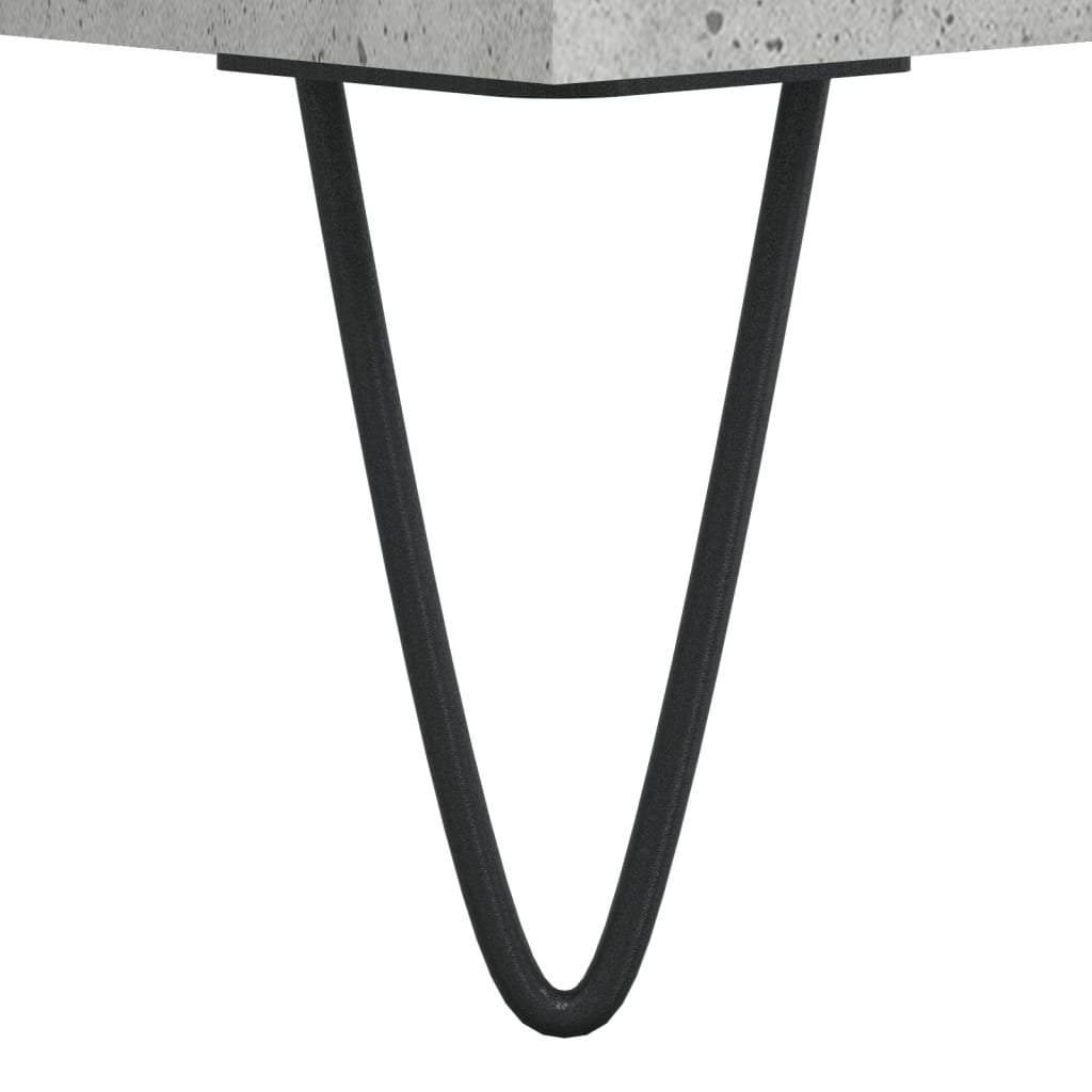 vidaXL Ντουλάπα Γκρι Σκυροδέματος 69,5 x 31 x 115 εκ. Επεξεργ. Ξύλο