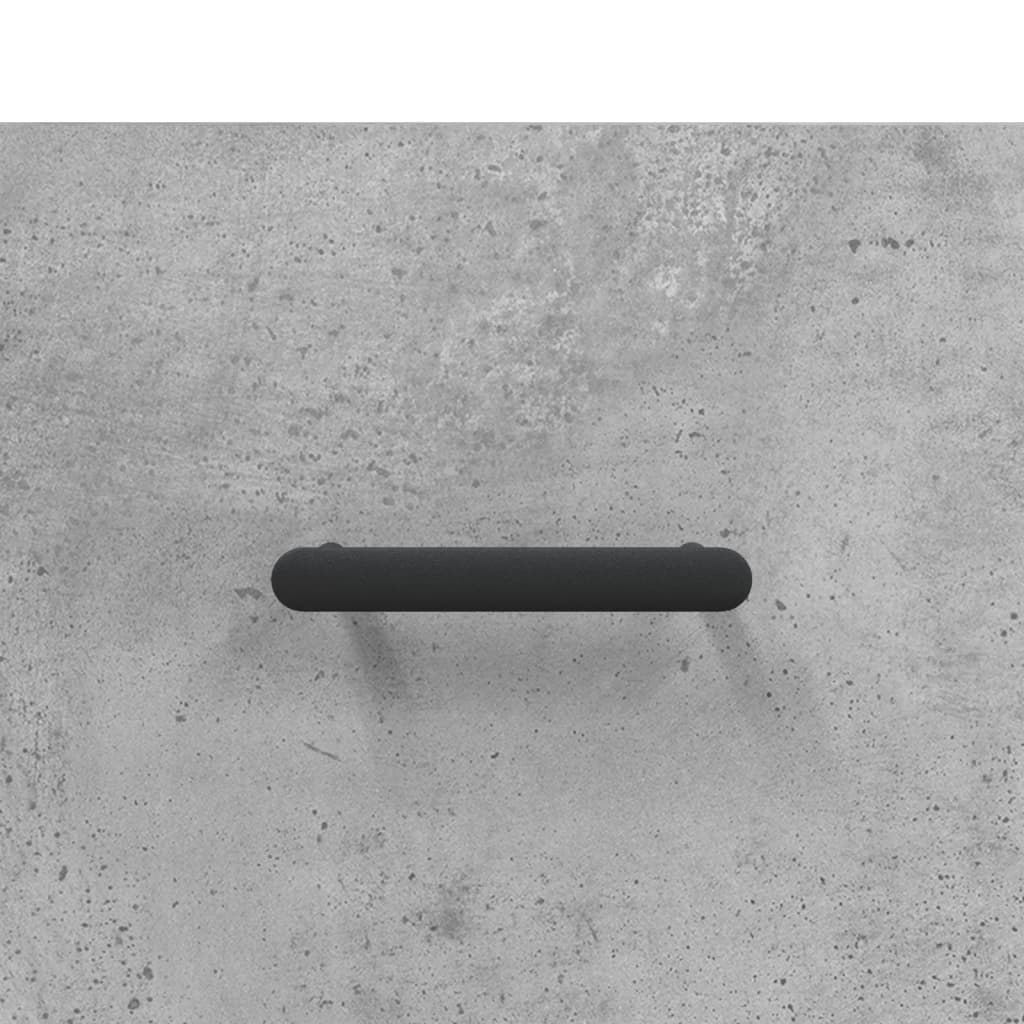 vidaXL Έπιπλο Τηλεόρασης Γκρι Σκυροδέματος 80x36x50 εκ. Επεξεργ. Ξύλο