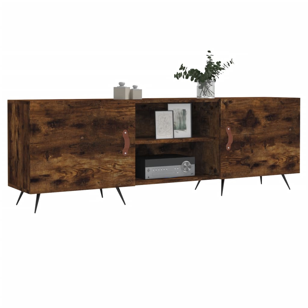 vidaXL Έπιπλο Τηλεόρασης Καπνιστή Δρυς 150x30x50 εκ. Επεξ. Ξύλο