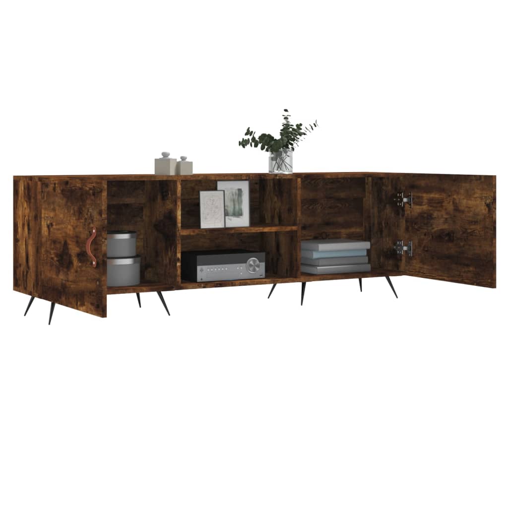 vidaXL Έπιπλο Τηλεόρασης Καπνιστή Δρυς 150x30x50 εκ. Επεξ. Ξύλο