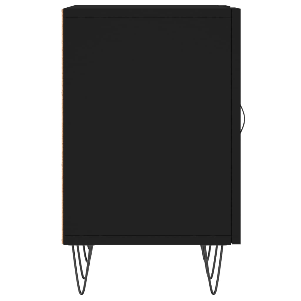 vidaXL Έπιπλο Τηλεόρασης Μαύρο 150x30x50 εκ. Επεξεργασμένο Ξύλο