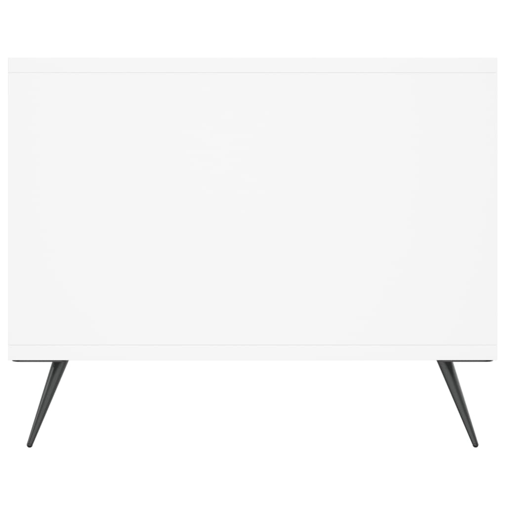 vidaXL Τραπεζάκι Σαλονιού Λευκό 102x50x40 εκ. από Επεξεργασμένο Ξύλο