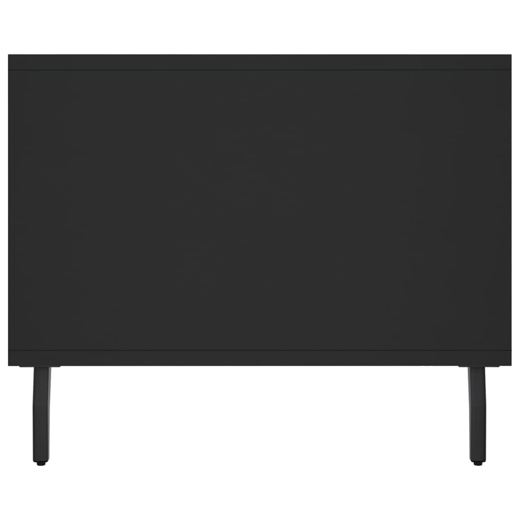 vidaXL Τραπεζάκι Σαλονιού Μαύρο 102x50x40 εκ. από Επεξεργασμένο Ξύλο