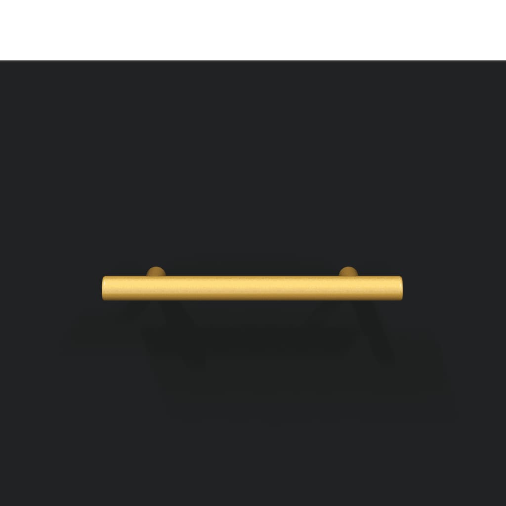 vidaXL Τραπεζάκια Σαλονιού 2 τεμ. Μαύρα 50x50x40 εκ. Επεξεργ. Ξύλο