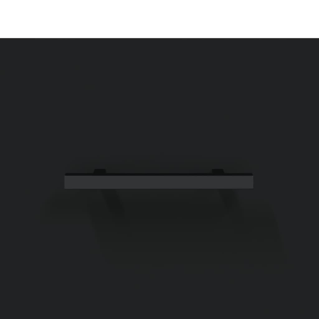 vidaXL Τραπεζάκι Σαλονιού Μαύρο 50x50x40 εκ. από Επεξεργασμένο Ξύλο