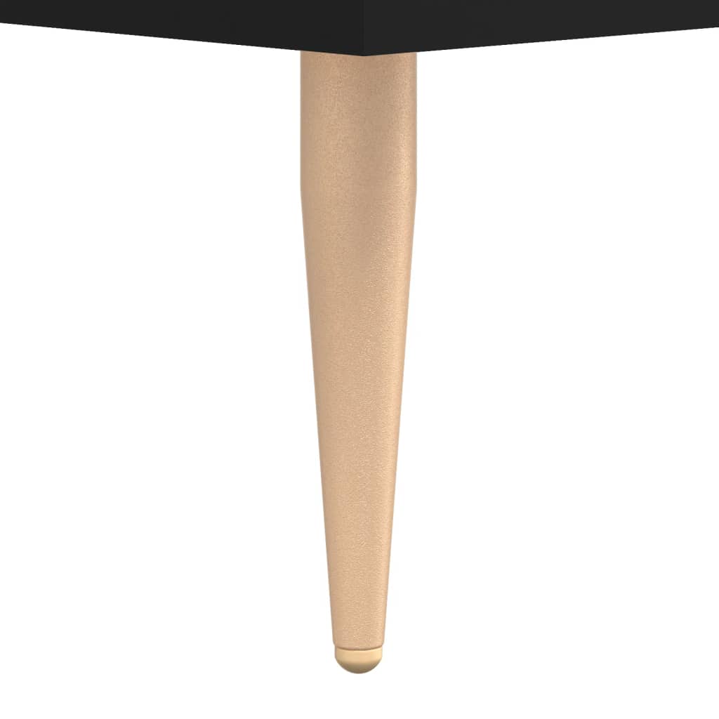 vidaXL Τραπεζάκι Σαλονιού Μαύρο 90x50x40 εκ. Επεξεργασμένο Ξύλο