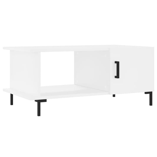 vidaXL Τραπεζάκι Σαλονιού Λευκό 90x50x40 εκ. Επεξεργασμένο Ξύλο