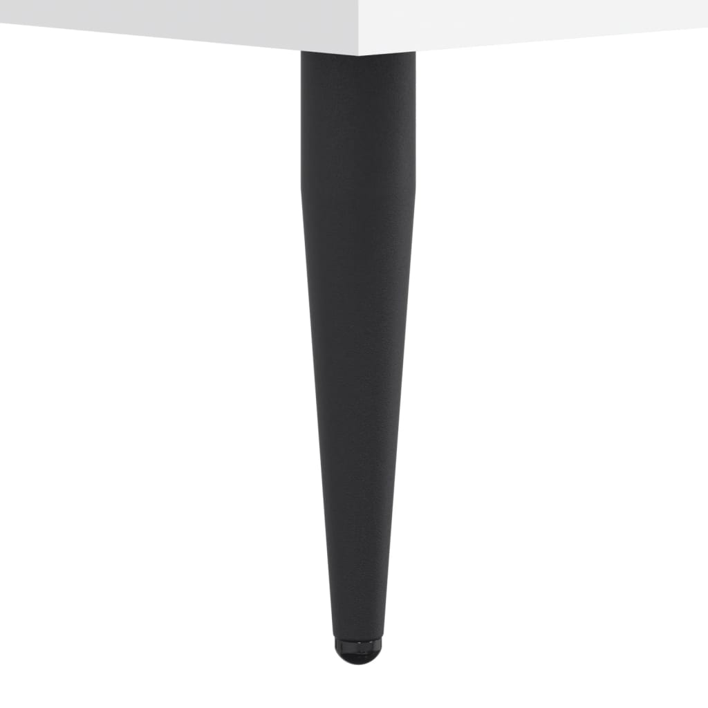 vidaXL Παπουτσοθήκη Λευκή 60 x 35 x 105 εκ. από Επεξεργασμένο Ξύλο