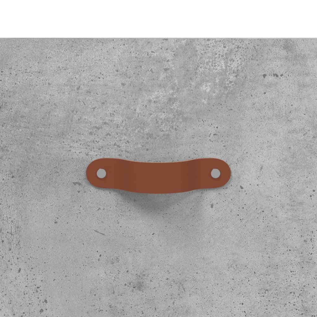 vidaXL Παπουτσοθήκη Γκρι Σκυροδέματος 30x35x105 εκ. Επεξεργασμένο Ξύλο