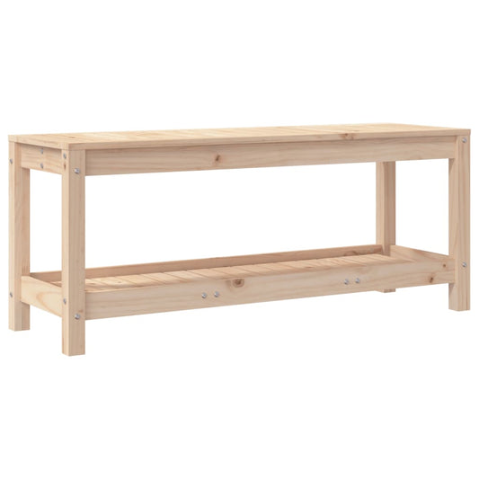 vidaXL Παγκάκι Κήπου 108 x 35 x 45 εκ. από Μασίφ Ξύλο Πεύκου